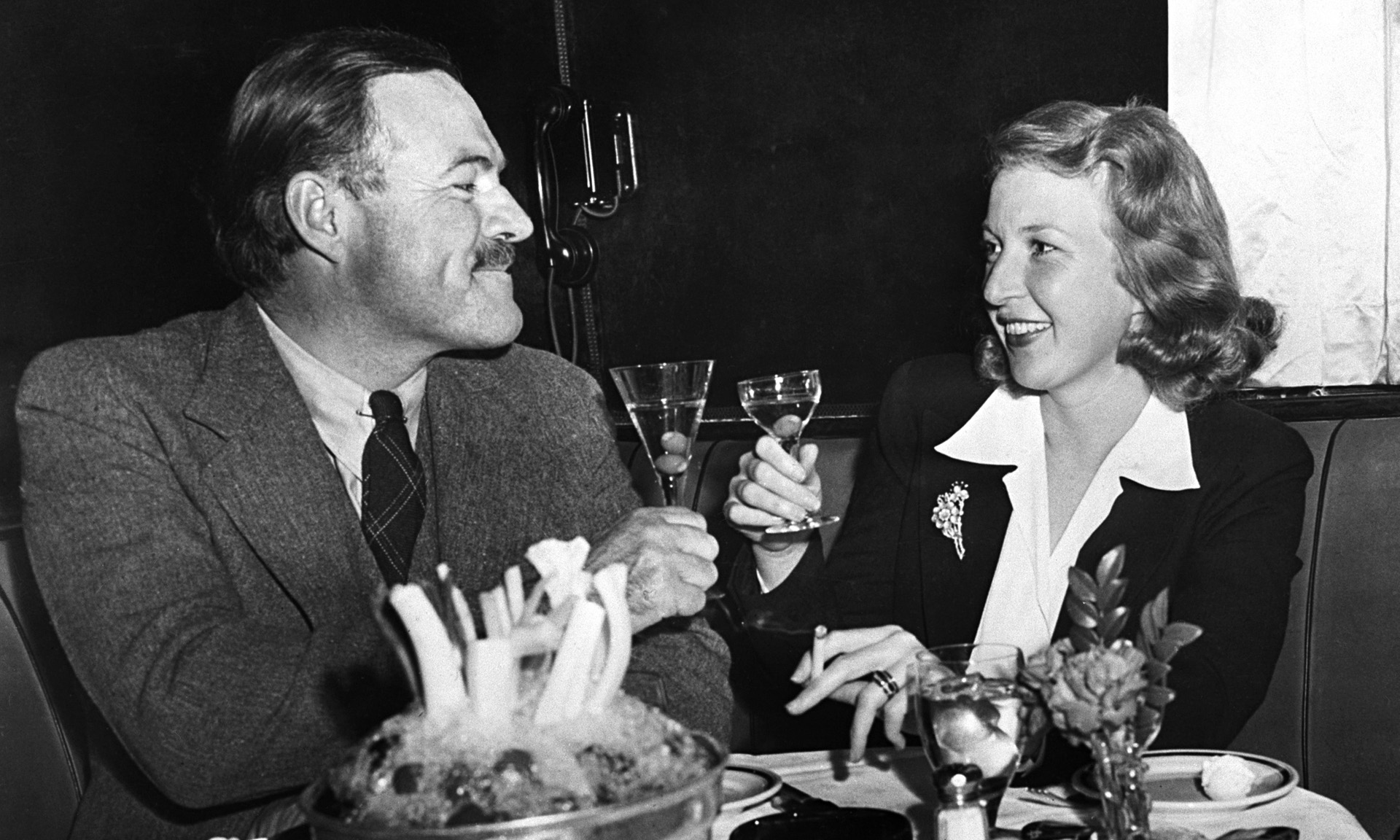 Ernest Hemingway and Martha Gelhorn